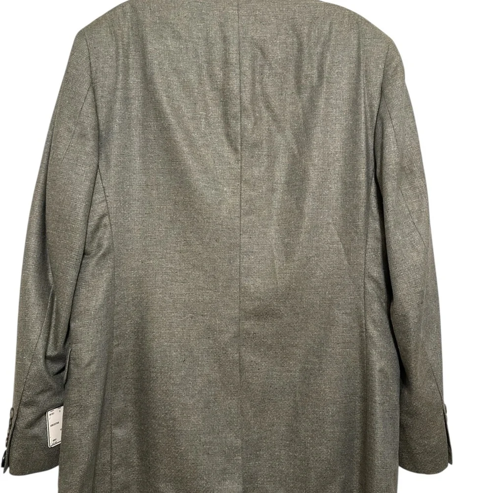 NWT Jos. A. Bank Executive Gordon  100% Silk Jacket Sage Size 41‎ Long Blazer